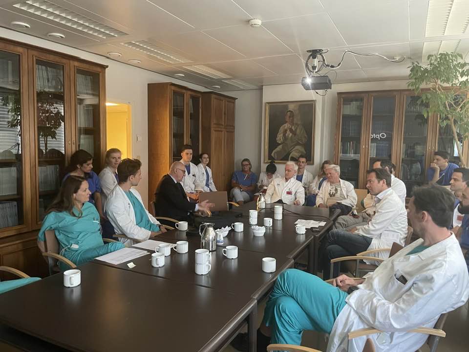 Visiting Professor at the Department of Neurosurgery, Medical University of Vienna, Austria